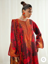 Eres Bonita by BinIlyas Embroidered Viscose Shirt with Digital Print Chiffon Dupatta & Trousers | 3-Piece Unstitched Suit 1106-A
